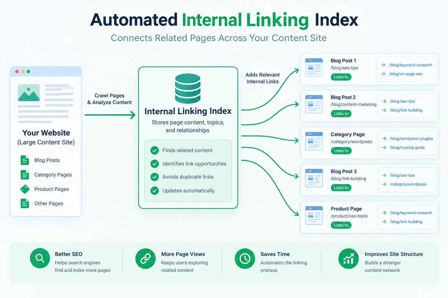 Building a Smart Internal Linking System for a Large Content Site (1,500+ Pages)